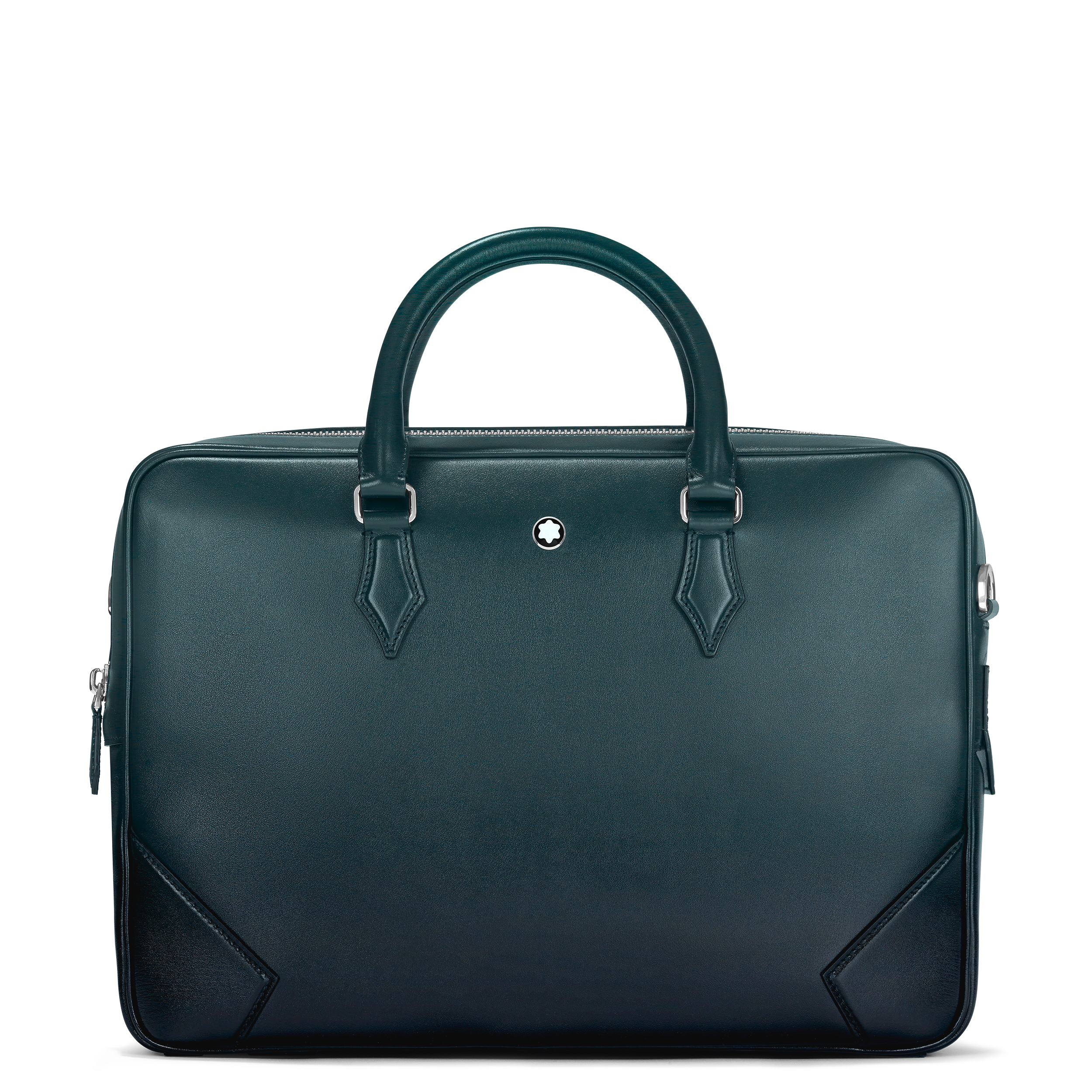 Portadocumentos unisex de piel color verde