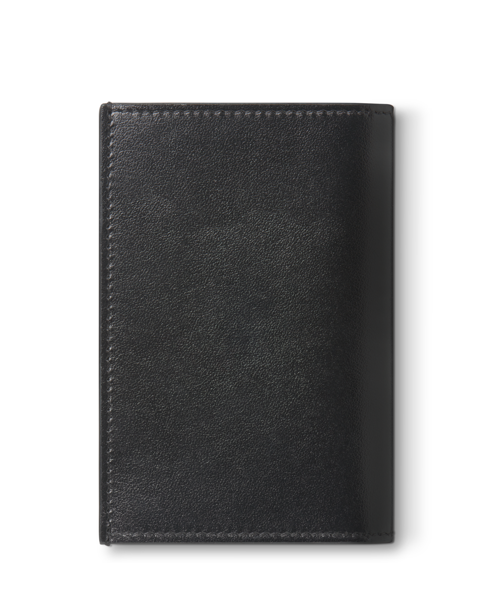 Tarjetero unisex de piel color - Montblanc - Negro Negro-3