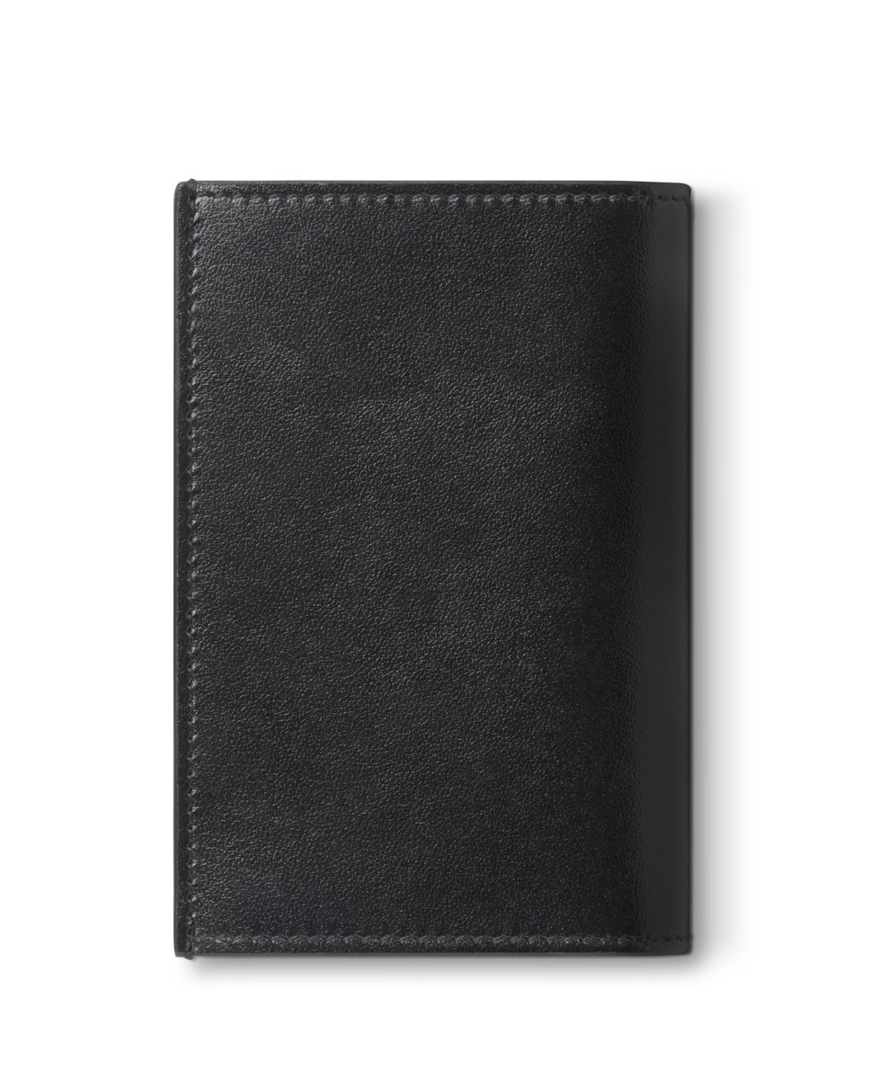 Tarjetero unisex de piel color - Montblanc - Negro Negro-4