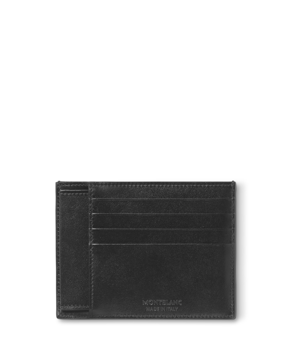 Tarjetero unisex de piel color - Montblanc - Negro Negro-3