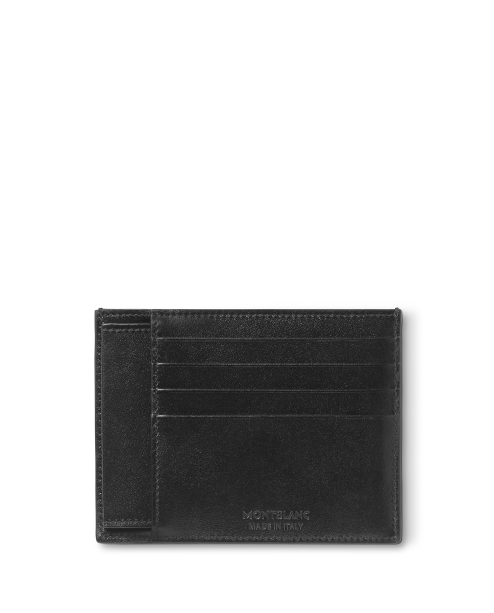 Tarjetero unisex de piel color - Montblanc - Negro Negro-4