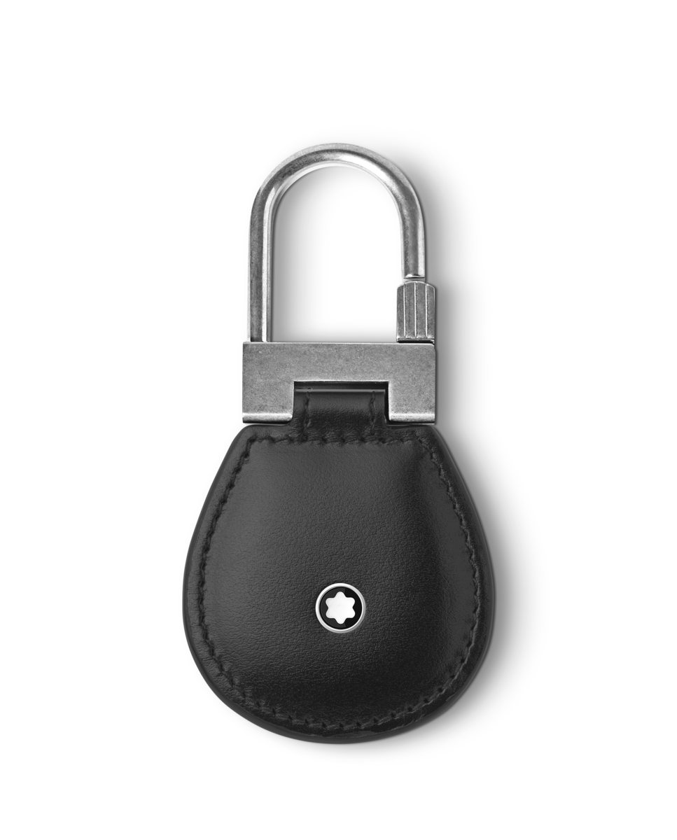 Llavero unisex de piel color - Montblanc - Negro Negro-1