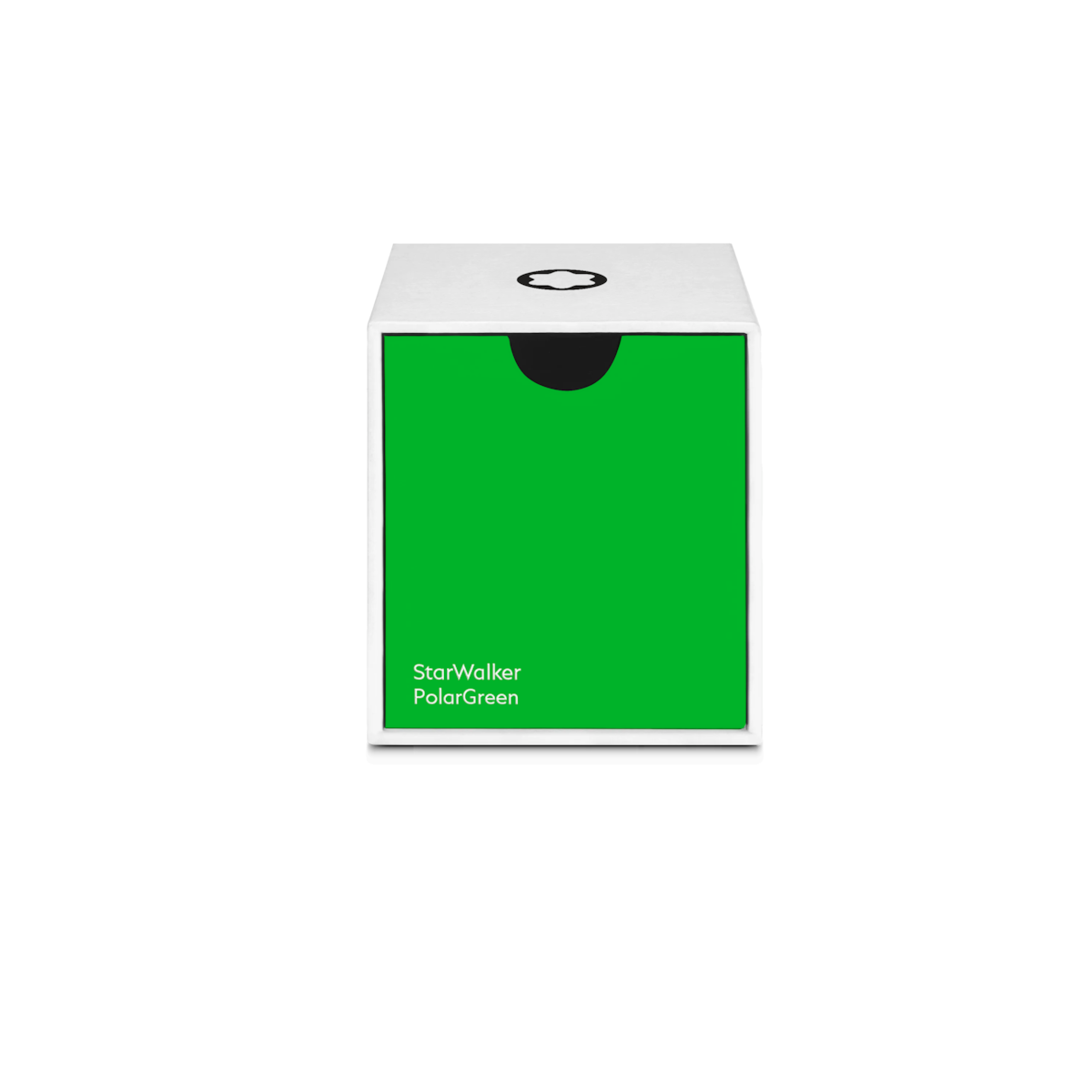 Tintero Montblanc color verde.