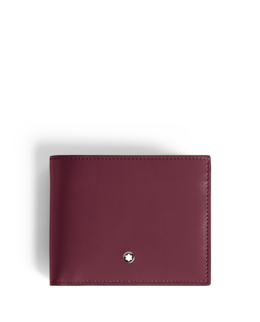 Imagen 0 de Cartera hombre de piel color granate