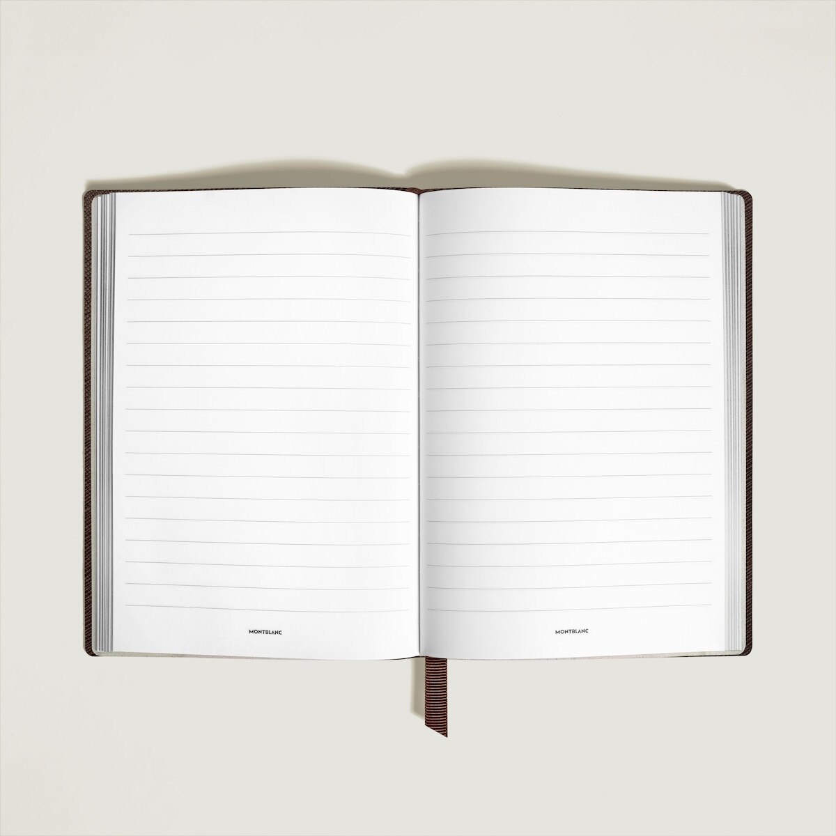 Cuaderno Montblanc de piel marrón Marrón-2
