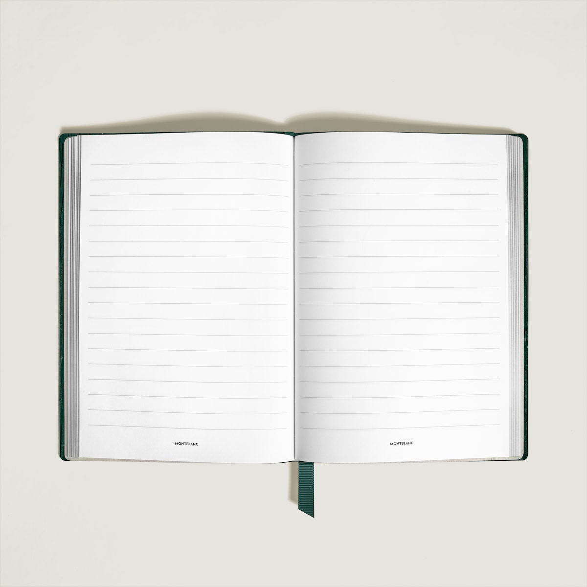 Cuaderno Montblanc de piel verde Verde-2
