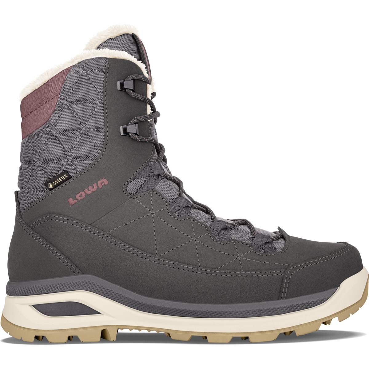 Lowa Botas de montaña de mujer Ottawa GoreTex Gris oscuro