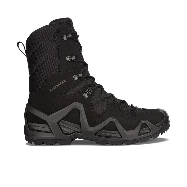 Botas De Montaña Lowa Elite Patrol GTX - Originales Del Ejército Alemán (Bundeswehr), Negras, Usadas
