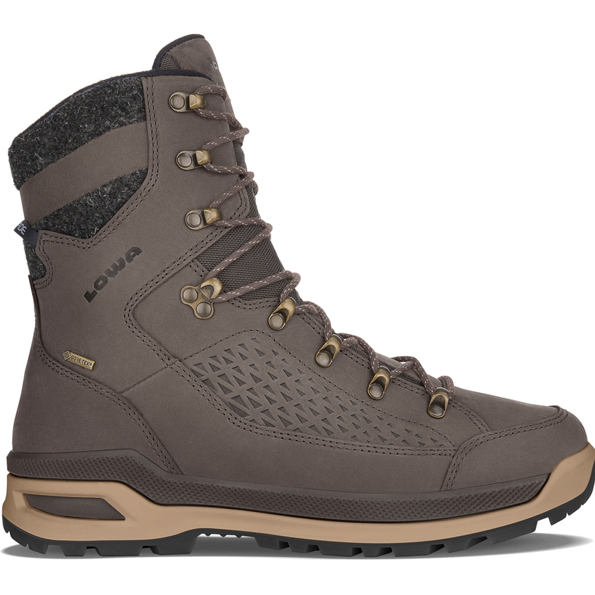 Lowa Zapatillas de montaña de hombre Renegade Evo Ice Gtx Marrón