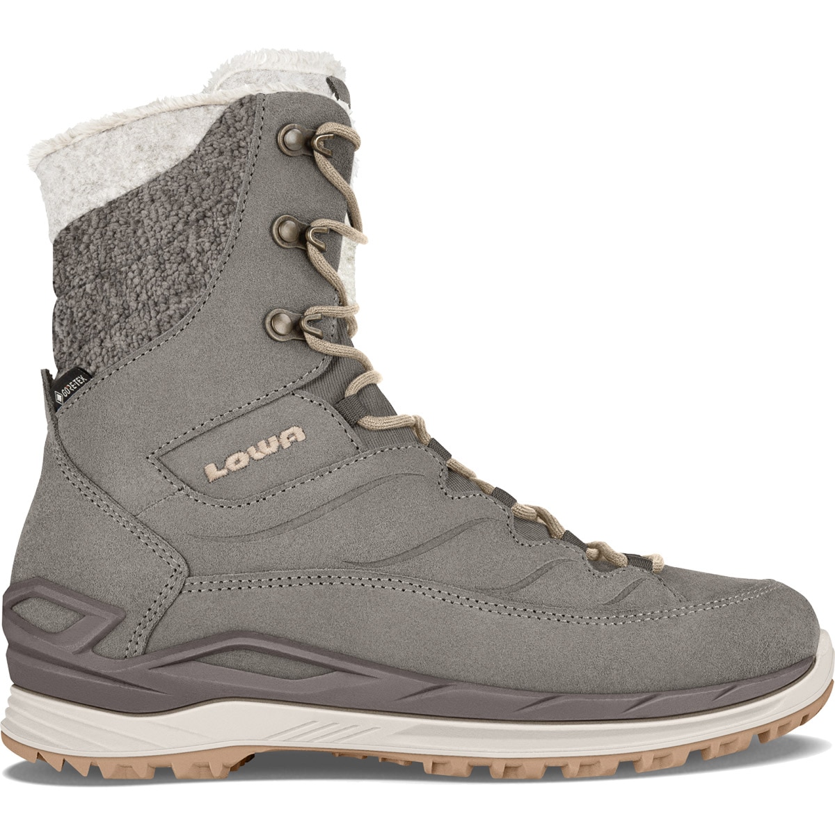 Descansos de mujer Calceta Evo Gtx Lowa - Gris Gris-1