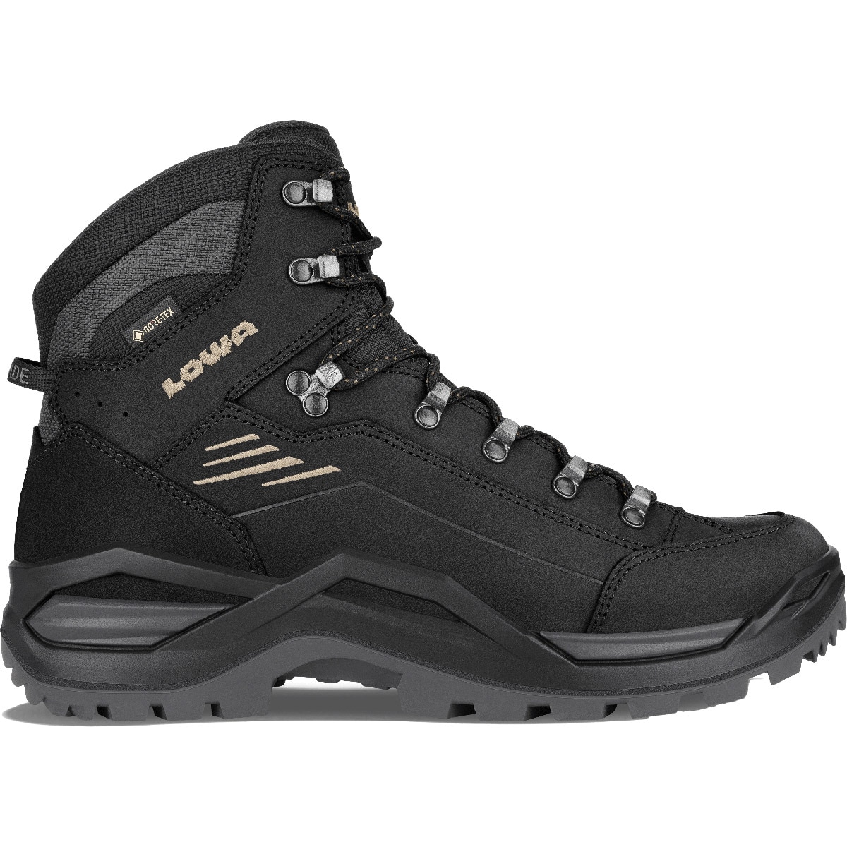 Botas de montaña de hombre Renegade Evo GTX Mid Lowa - Negro / Gris Negro / Gris-1