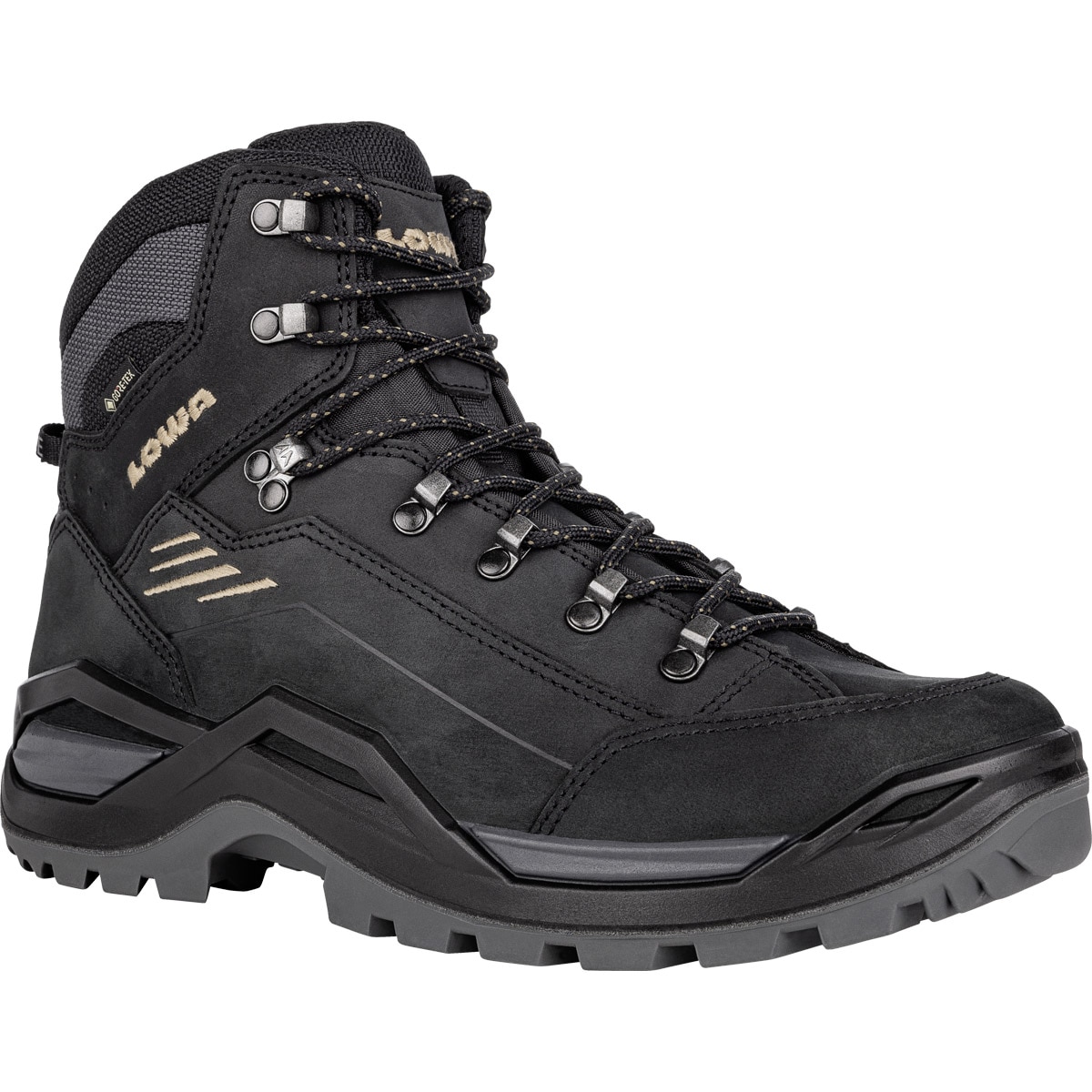 Botas de montaña de hombre Renegade Evo GTX Mid Lowa - Negro / Gris Negro / Gris-3