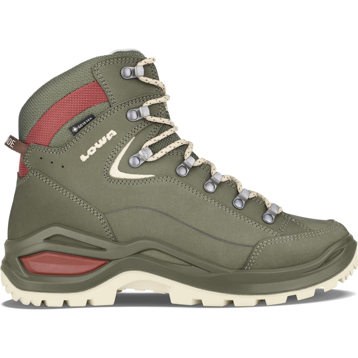 Botas de montaña de mujer Renegade Evo Gtx Mid Ws Lowa - Verde Verde-1