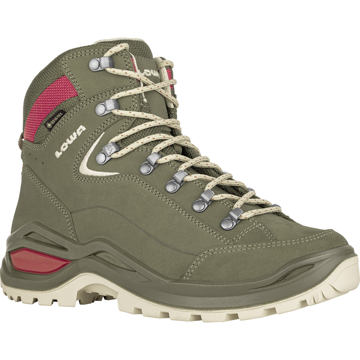 Botas de montaña de mujer Renegade Evo Gtx Mid Ws Lowa - Verde Verde-3