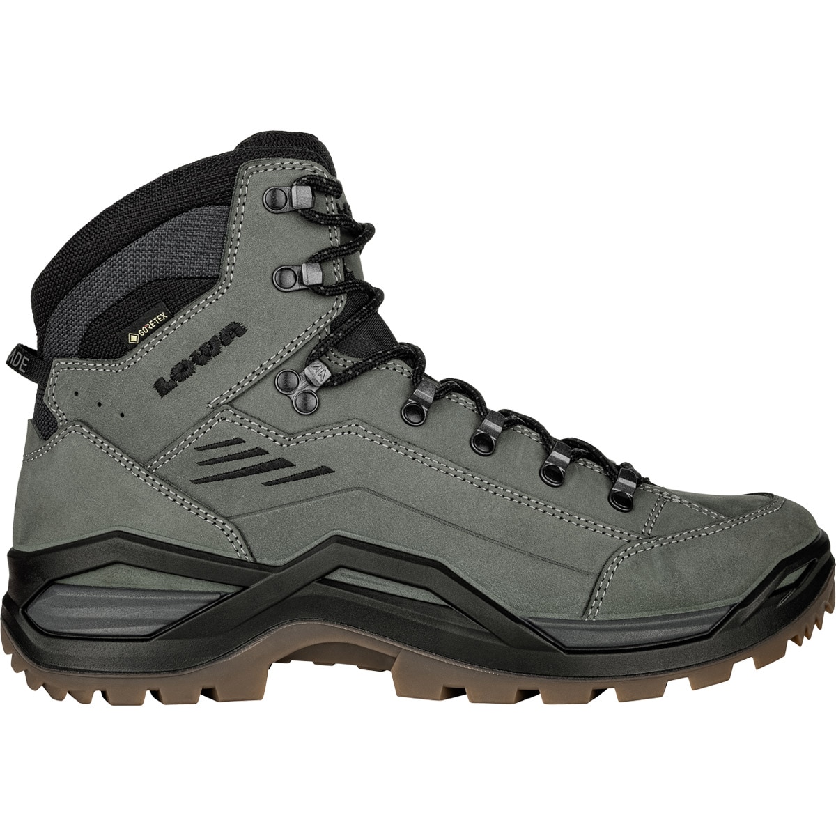 Lowa Botas de montaña de hombre Renegade Evo GTX Mid Gris oscuro