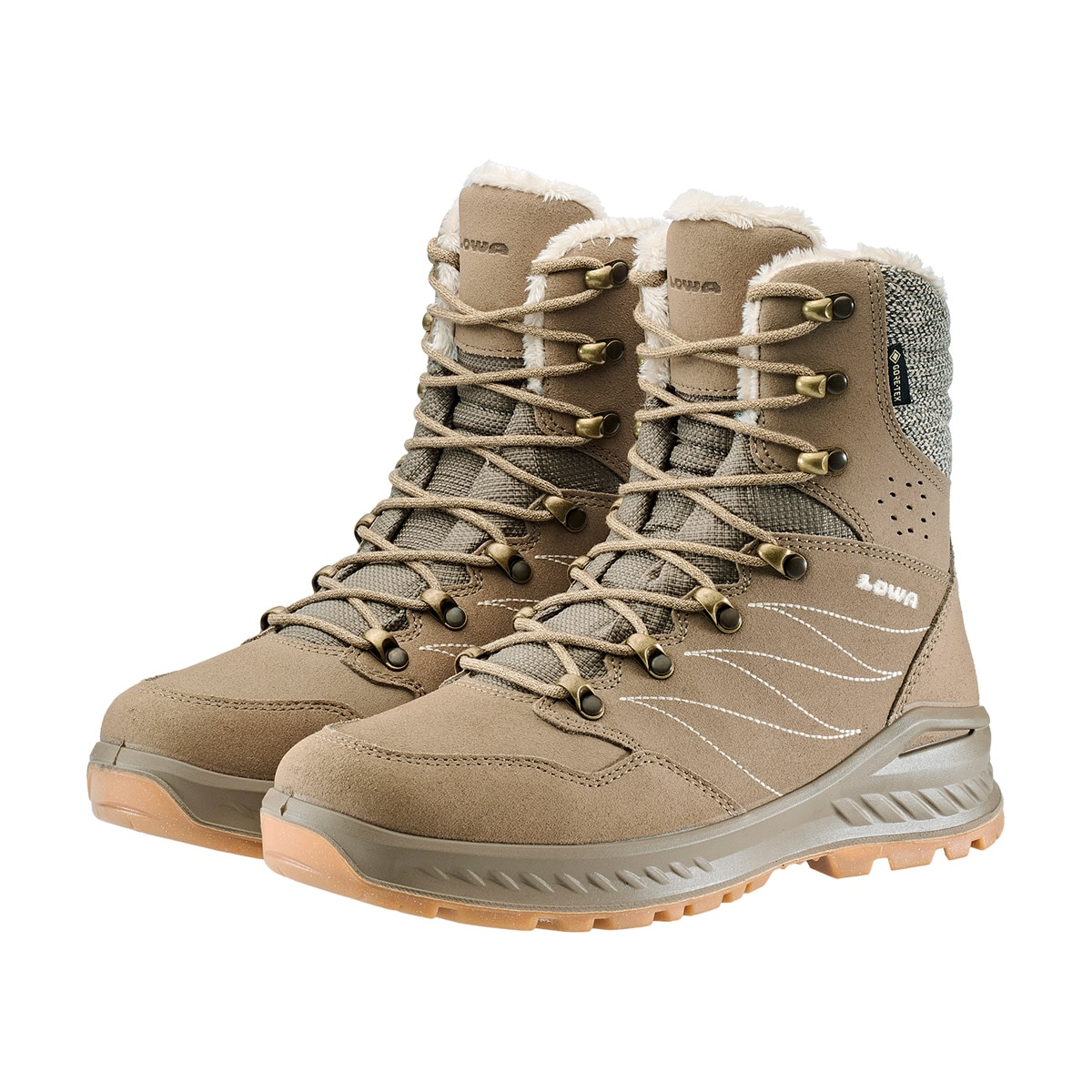 Botas de invierno de mujer Nabucco Gtx Lowa - Beige Beige-2