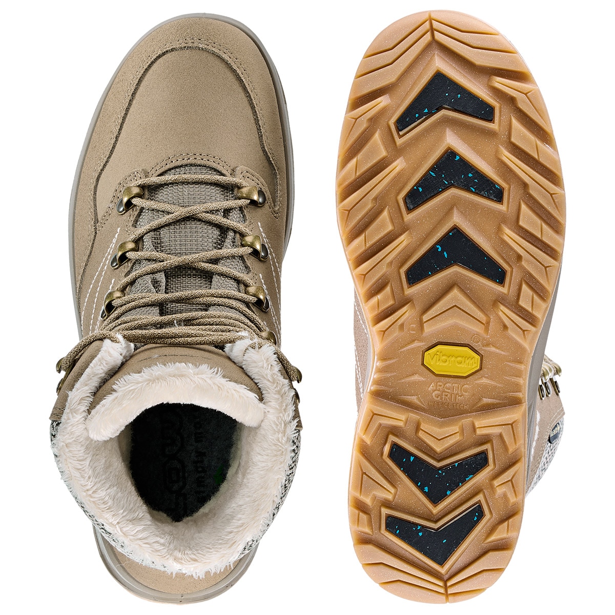 Botas de invierno de mujer Nabucco Gtx Lowa - Beige Beige-5