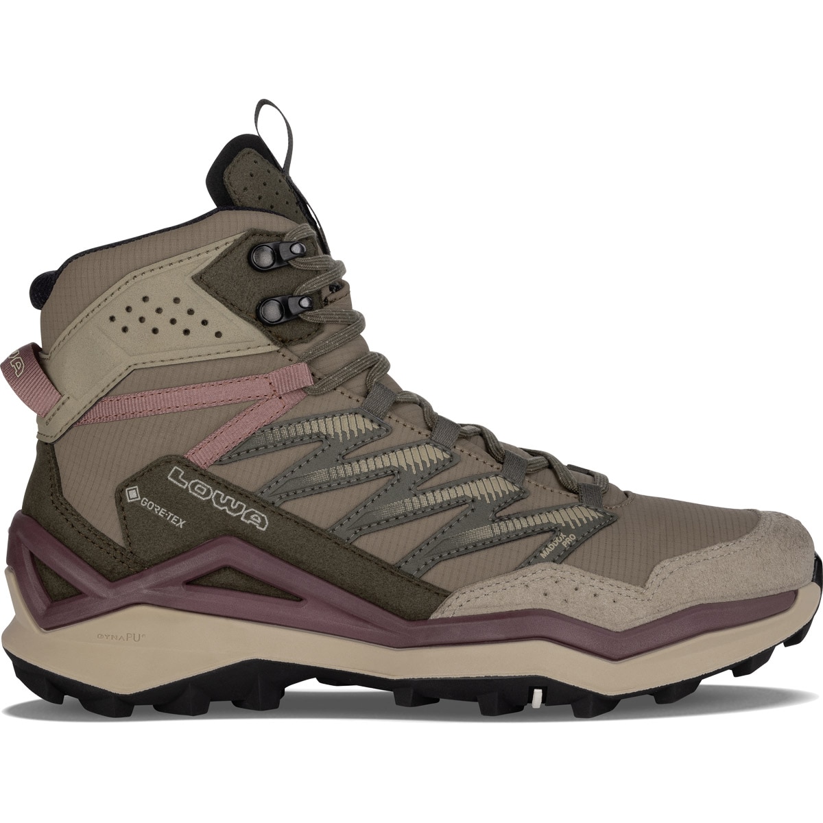 Lowa Botas Trekking de mujer Maddox Pro Gtx Mid Ws Marrón claro