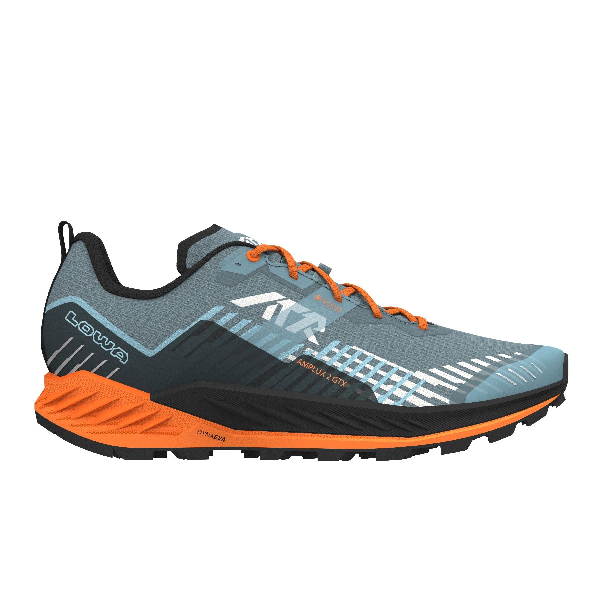 Lowa Zapatillas de Trail Running de hombre Amplux 2 GTX Gris / Naranja