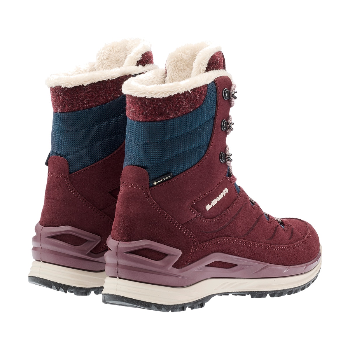 Imagen 3 de Botas de invierno de mujer Calceta Evo Gtx Lowa - Burdeos Burdeos