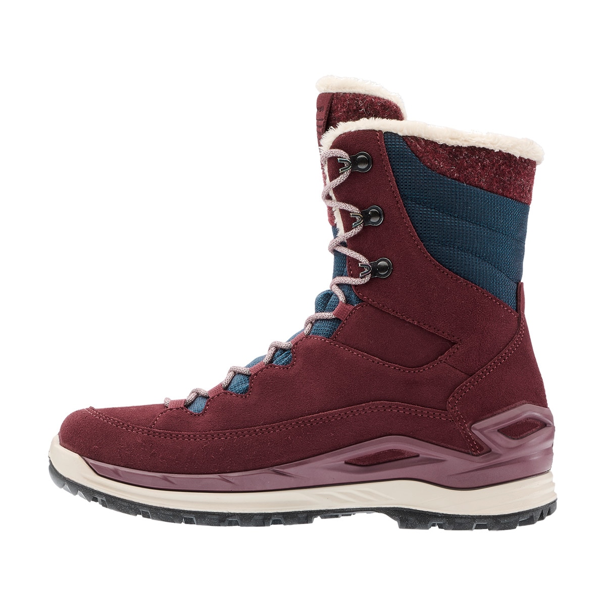 Imagen 7 de Botas de invierno de mujer Calceta Evo Gtx Lowa - Burdeos Burdeos