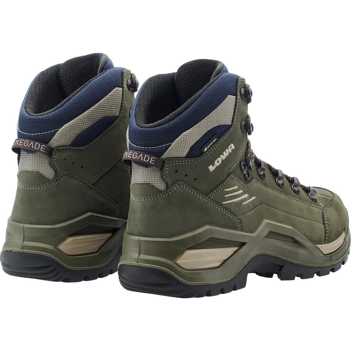 Botas de montaña de hombre Renegade Evo GTX Mid Lowa - Verde Oliva Verde Oliva-3