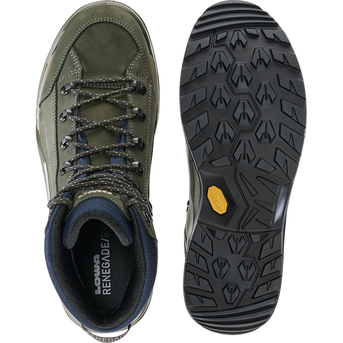 Botas de montaña de hombre Renegade Evo GTX Mid Lowa - Verde Oliva Verde Oliva-5