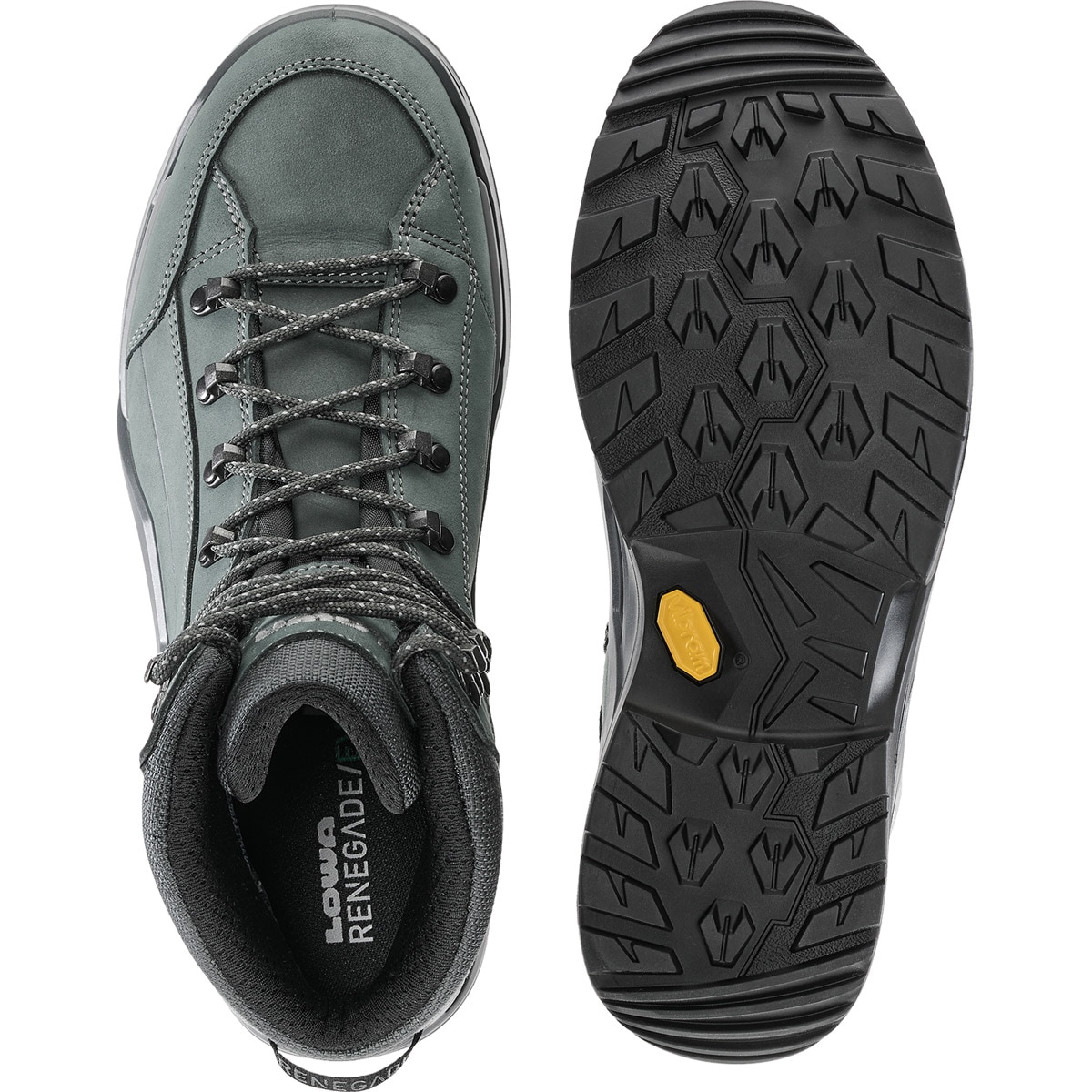Botas de montaña de hombre Renegade Evo GTX Mid Lowa - Verde azulado Verde azulado-5