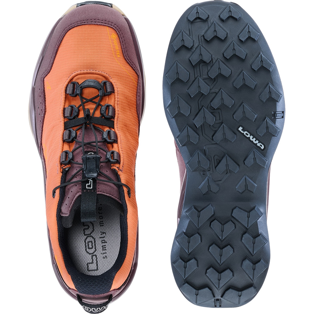 Zapatillas de montaña de mujer Maddox Pro GTX Lo SL Lowa Naranja