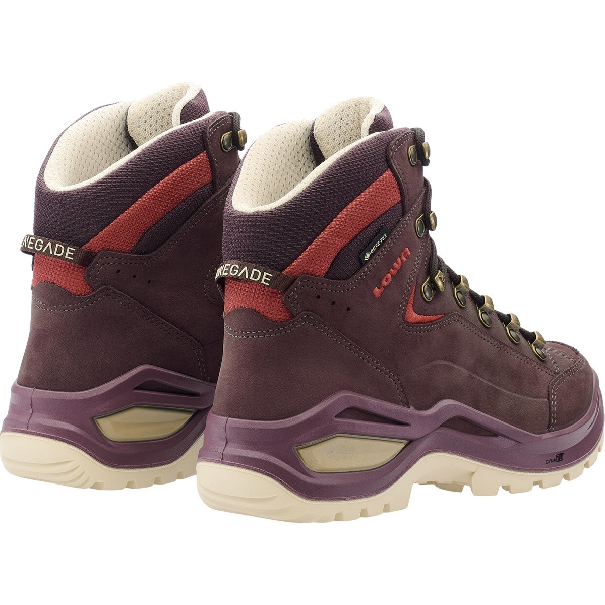 Botas de montaña de mujer Renegade Evo GTX Mid Ws Lowa - Burdeos Burdeos-3