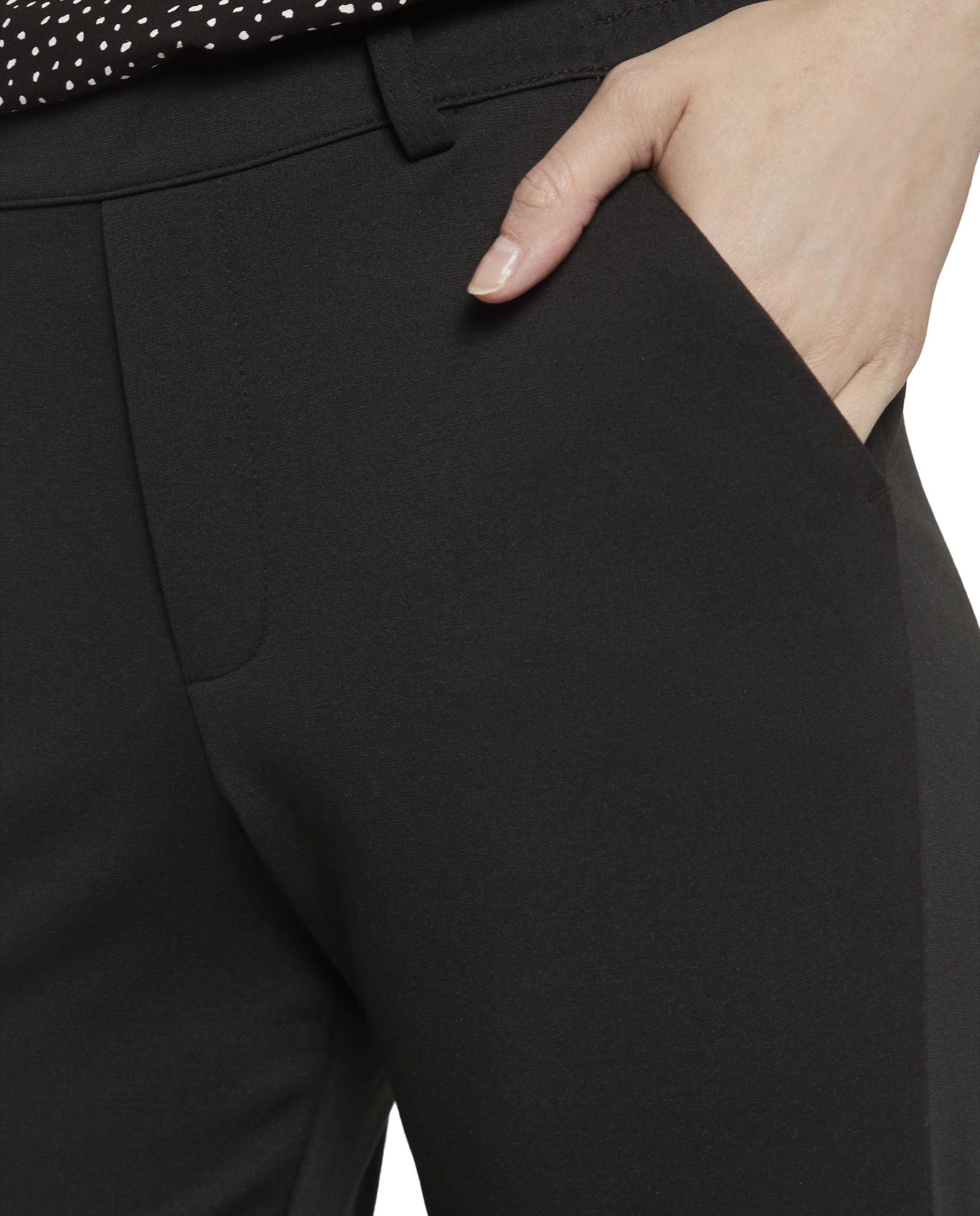 Pantalón recto de mujer con cintura media ajustable - Tom Tailor - Negro Negro-4
