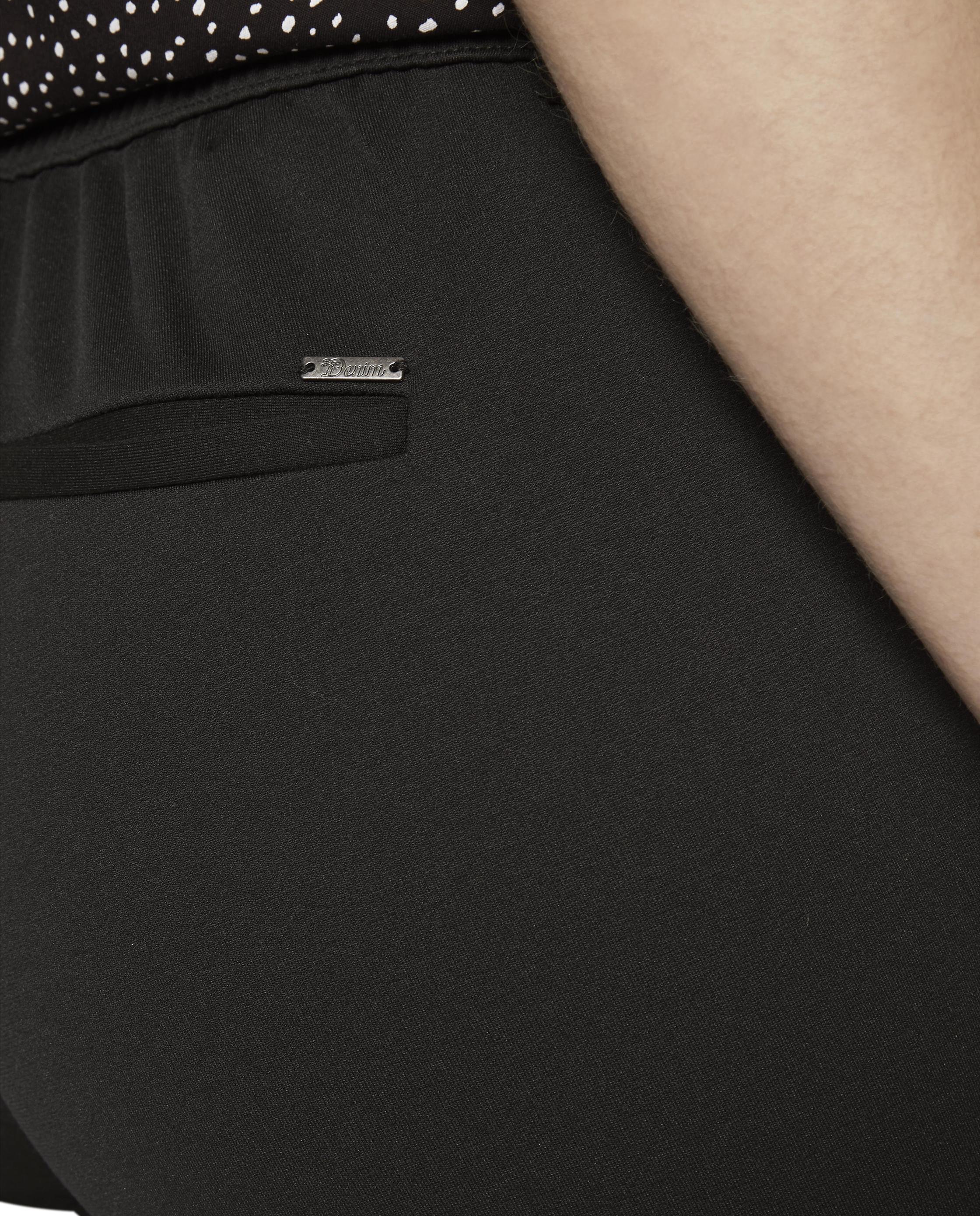 Pantalón recto de mujer con cintura media ajustable - Tom Tailor - Negro Negro-5