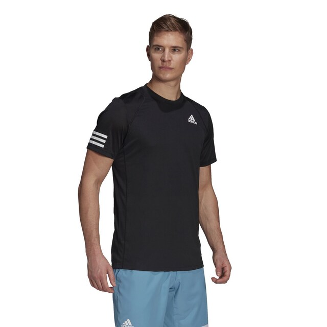 Imagen 0 de Camiseta de tenis de hombre CLUB 3-STRIPE adidas