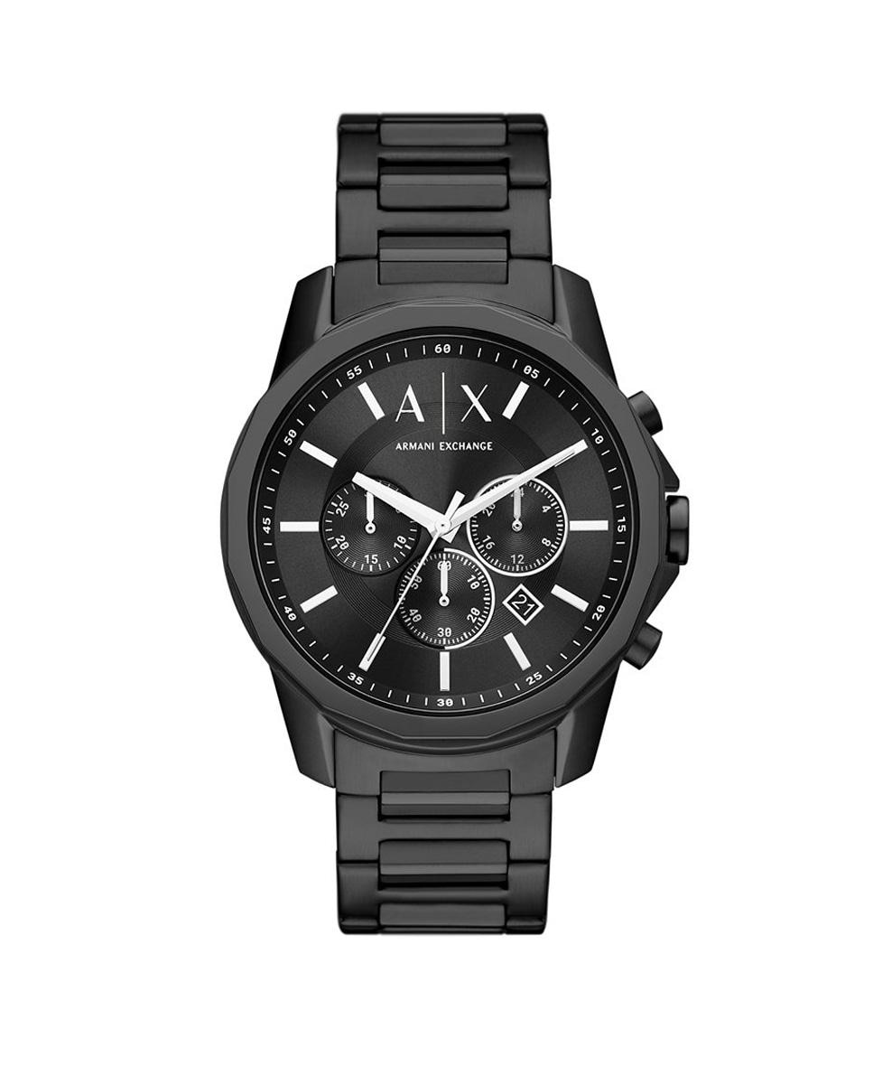 Imagen 1 de Reloj de hombre banks chrono ax1722 de acero inoxidable Negro