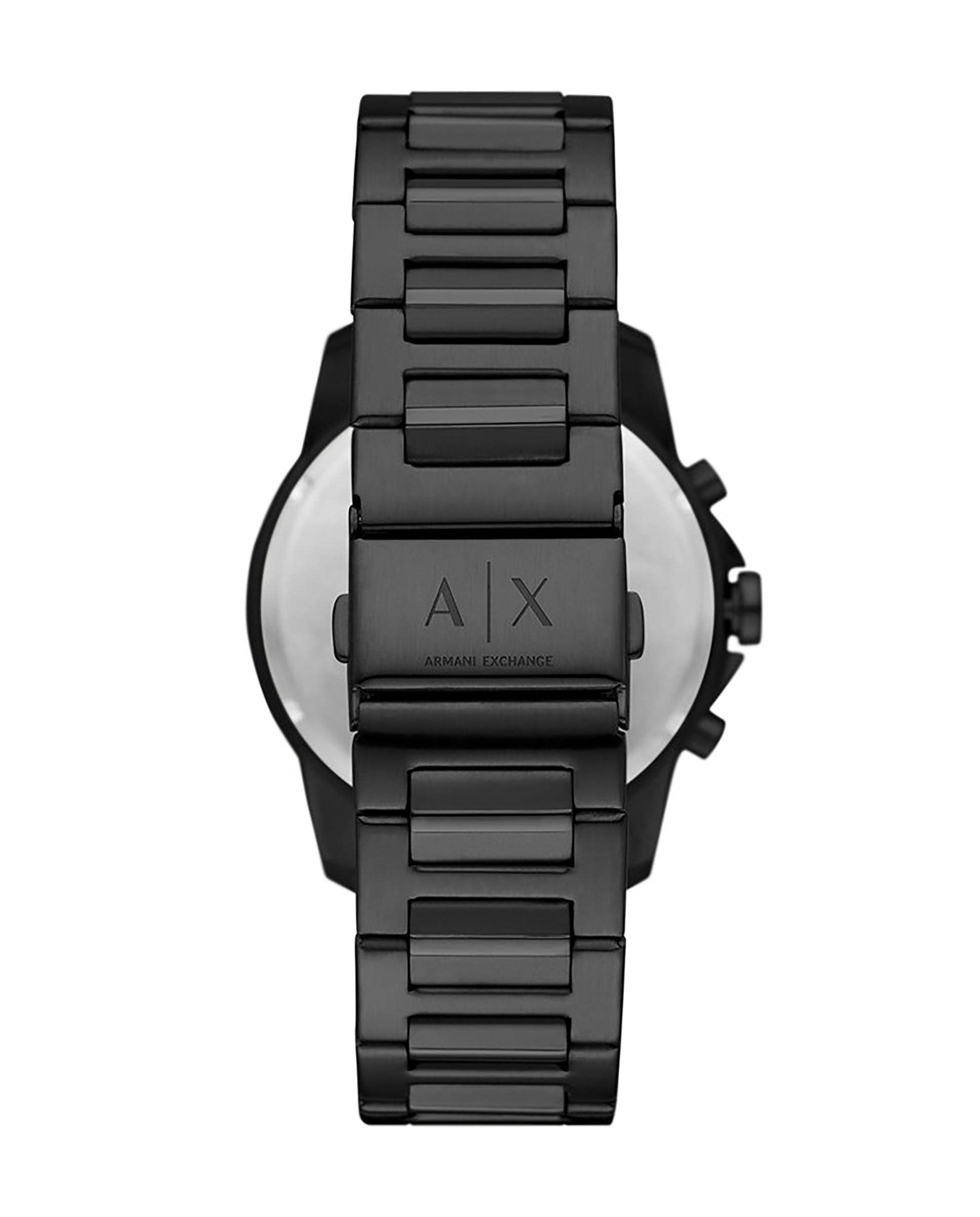 Imagen 2 de Reloj de hombre banks chrono ax1722 de acero inoxidable - Armani Exchange - Negro Negro