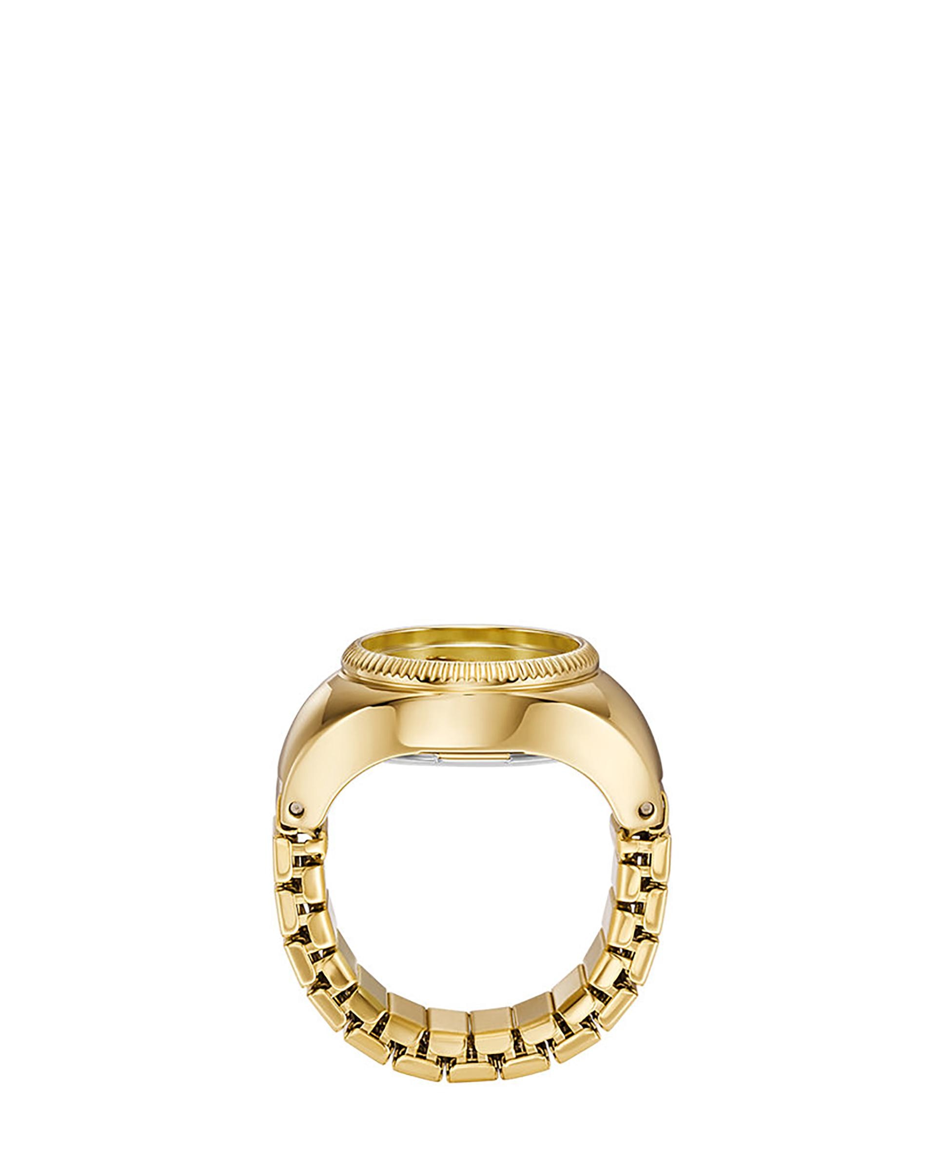 Anillo reloj de mujer watch ring es5246 de acero - Fossil - Dorado Dorado-4