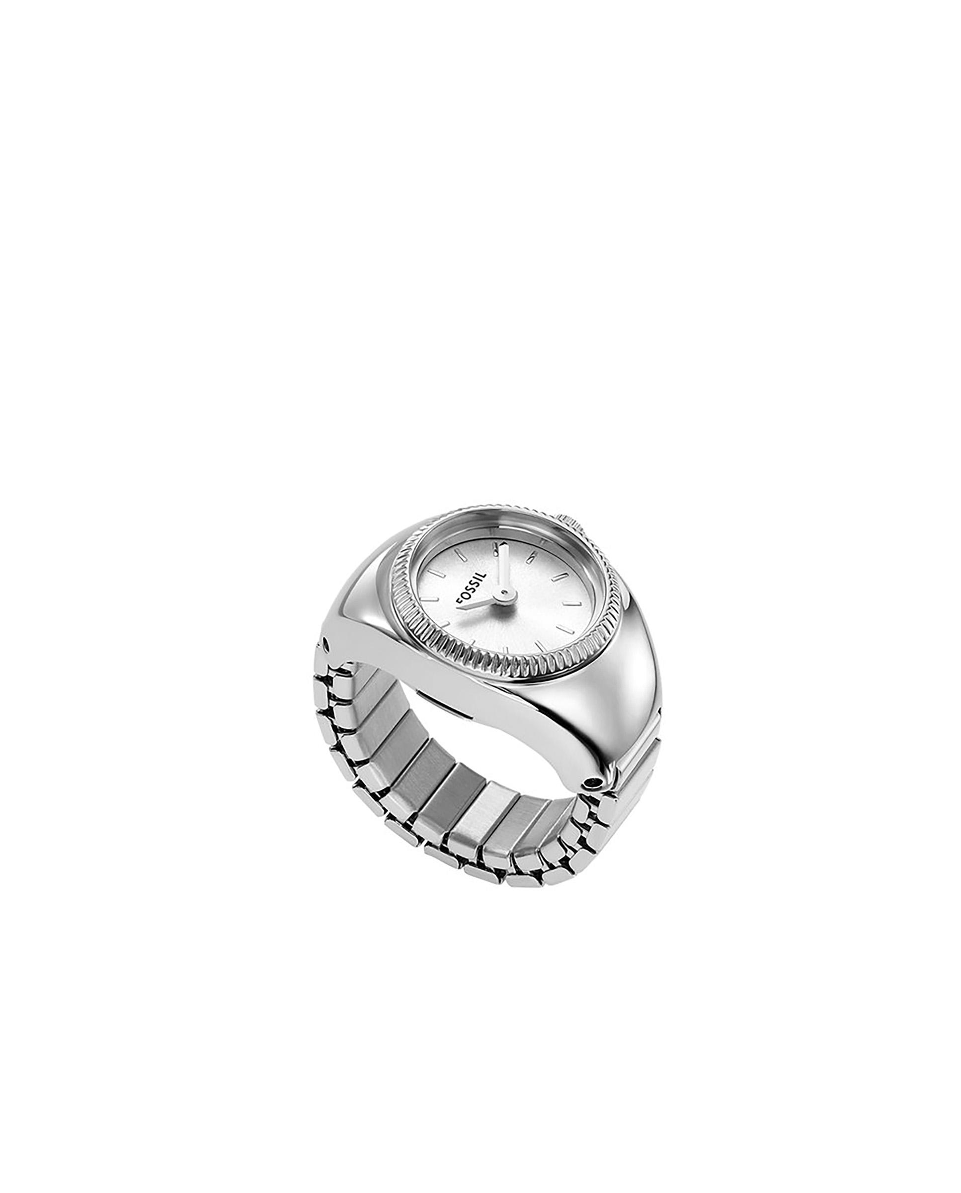 Anillo reloj de mujer watch ring es5245 de acero - Fossil - Plateado Plateado-1