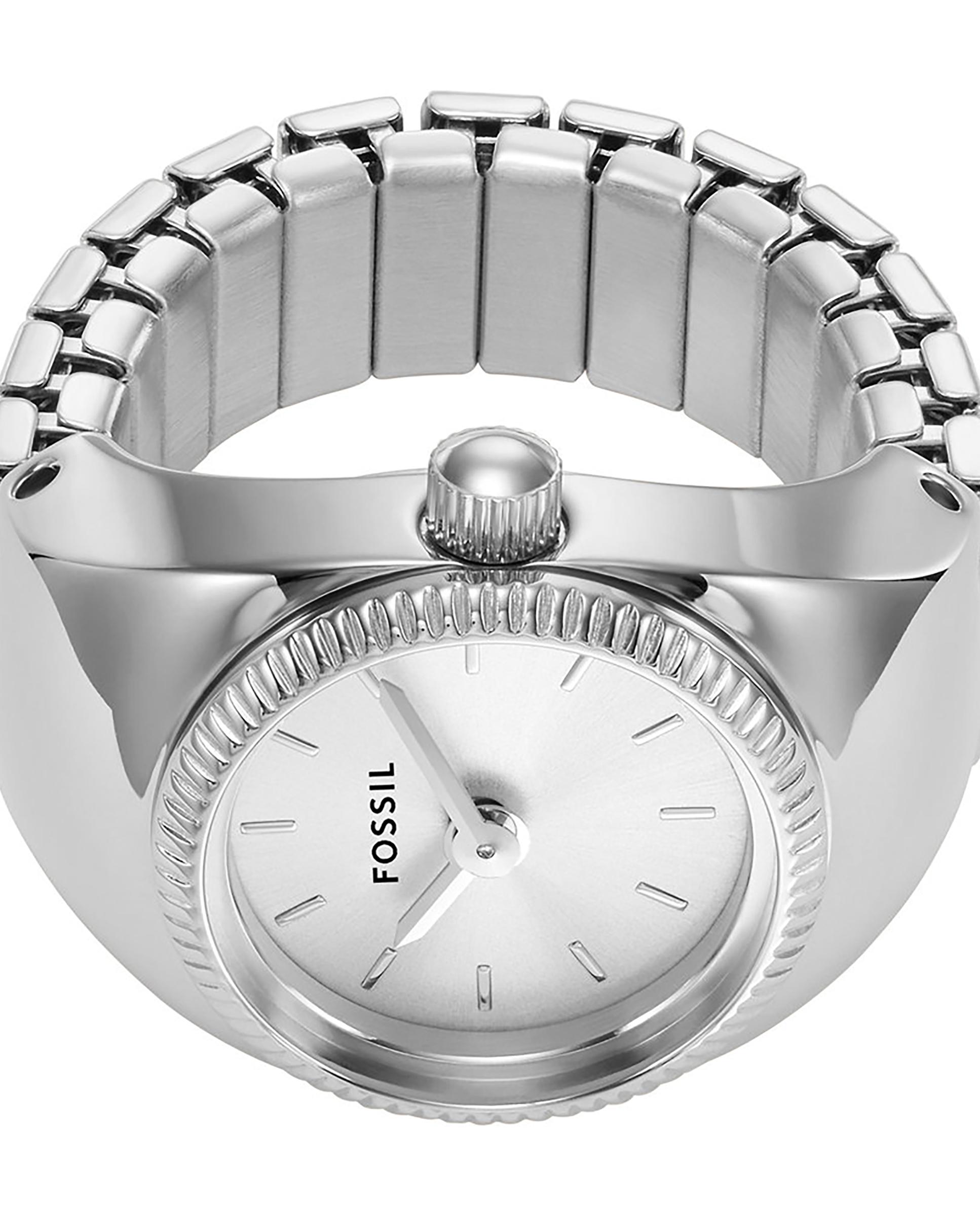 Anillo reloj de mujer watch ring es5245 de acero - Fossil - Plateado Plateado-3
