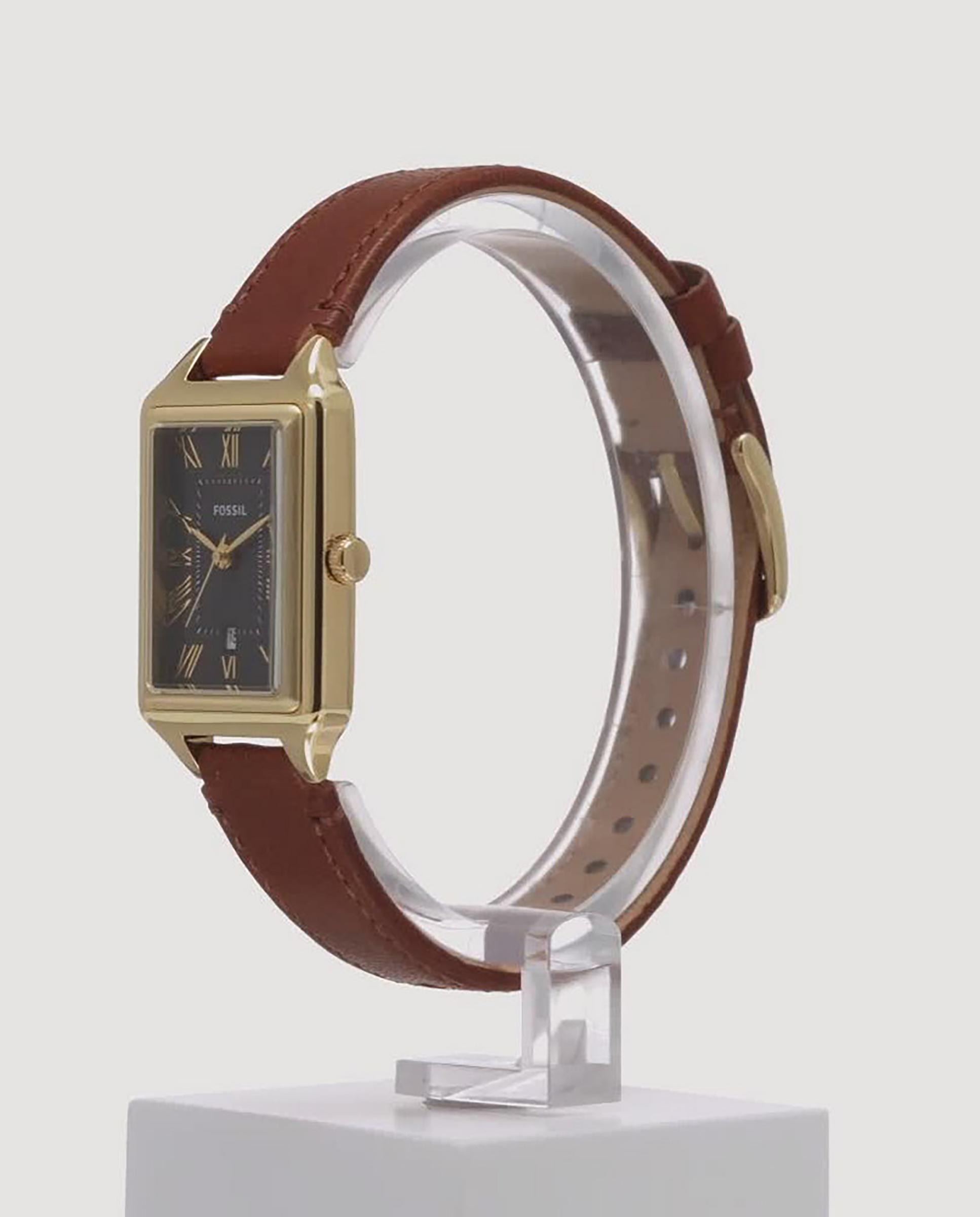 Reloj de mujer raquel es5303 de piel - Fossil - Marrón Marrón-5