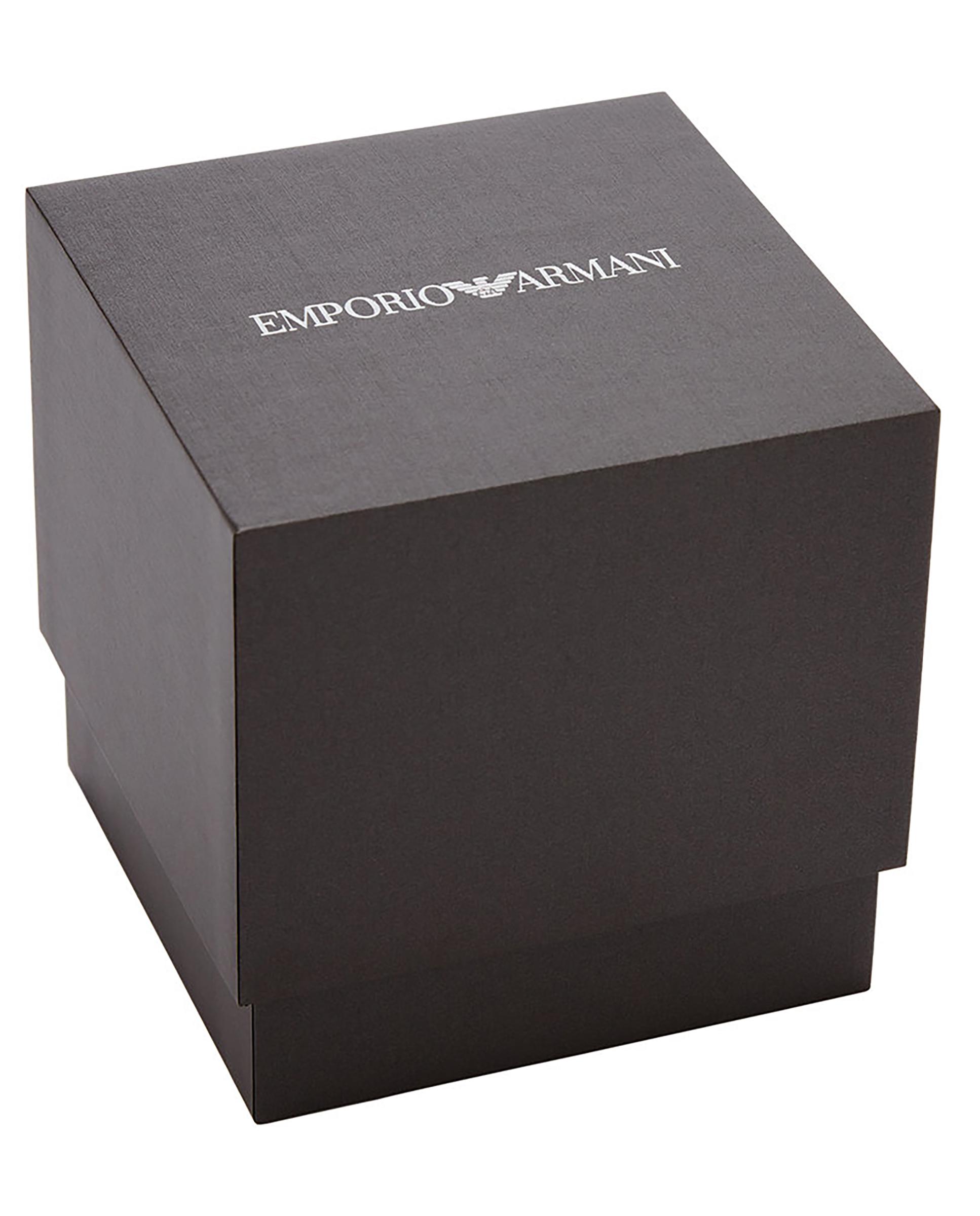 Reloj de hombre ar11610 de piel con cierre de hebilla - Emporio Armani - Marrón Marrón-5