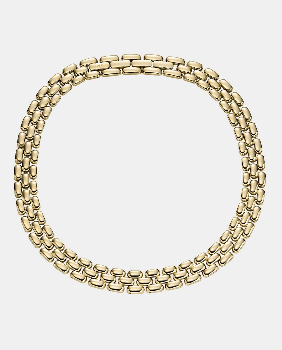 Imagen 0 de Collar de cadena de mujer arden watch links de acero inoxidable Dorado