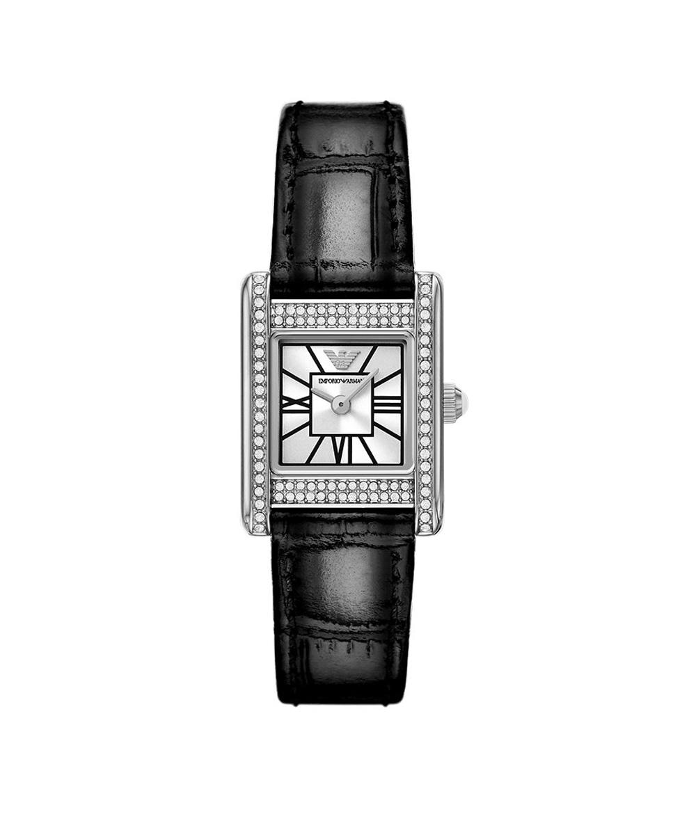 Reloj de mujer ar11660 de piel con cierre de hebilla - Emporio Armani - Negro Negro-1