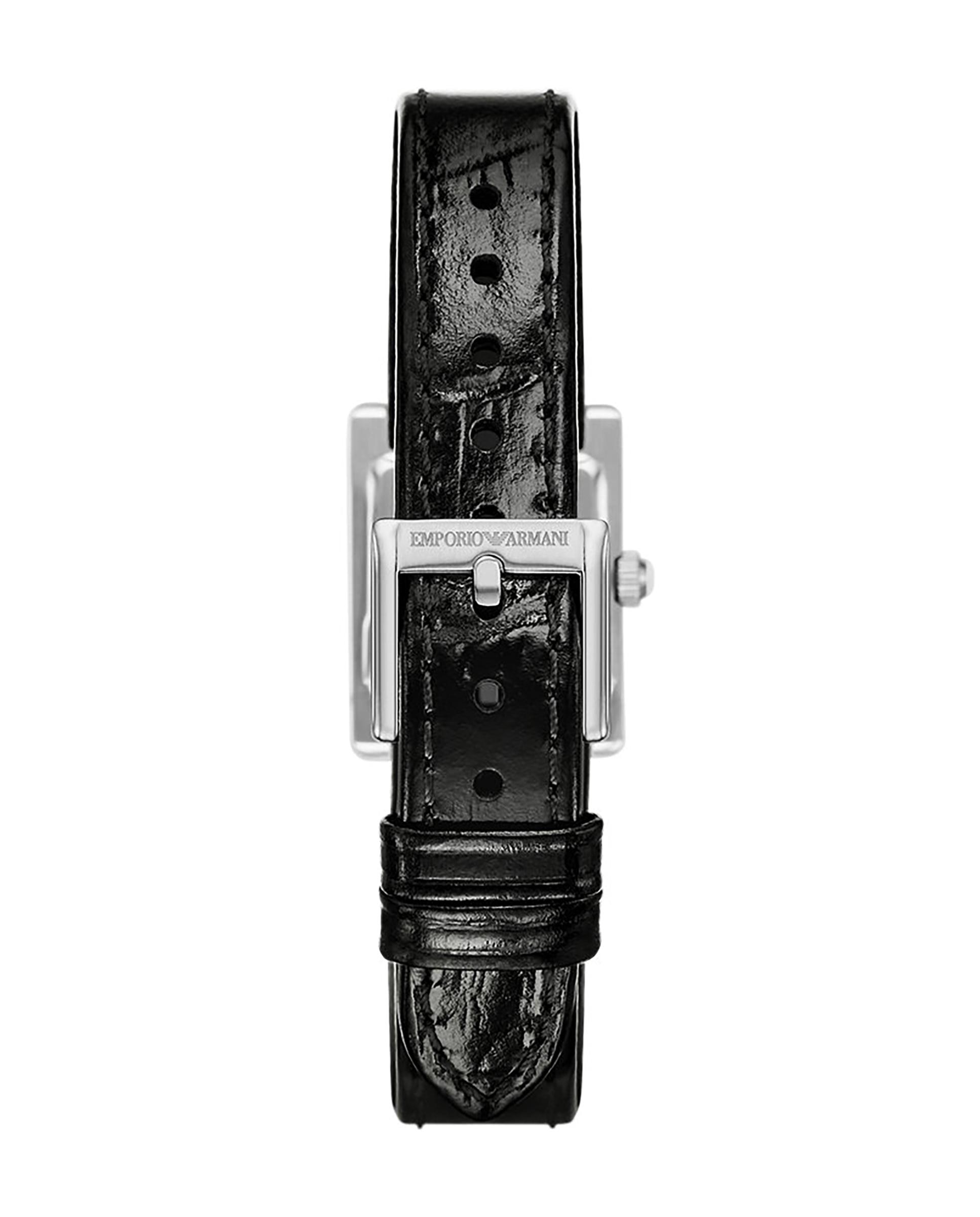 Reloj de mujer ar11660 de piel con cierre de hebilla - Emporio Armani - Negro Negro-2