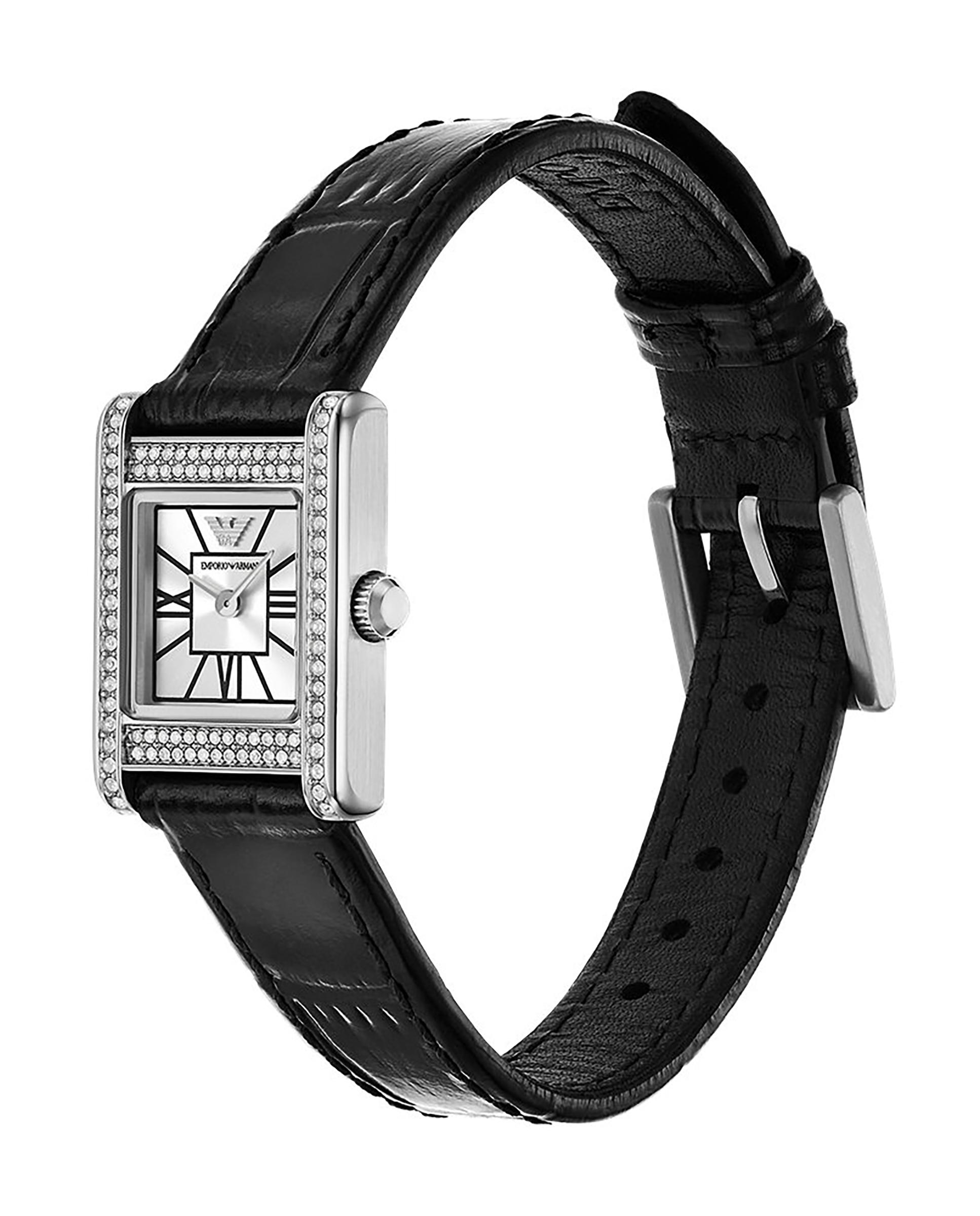 Reloj de mujer ar11660 de piel con cierre de hebilla - Emporio Armani - Negro Negro-4