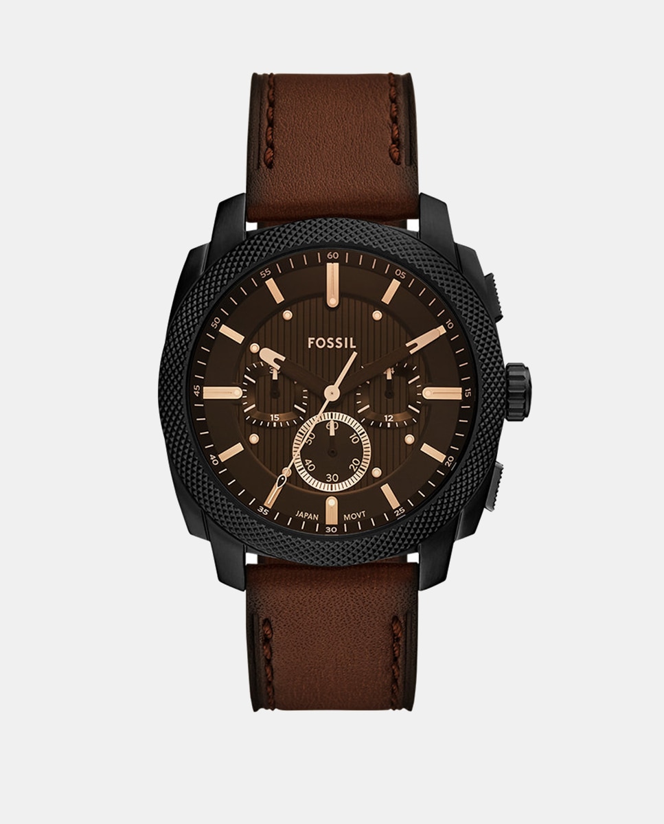 Reloj de hombre machine de piel