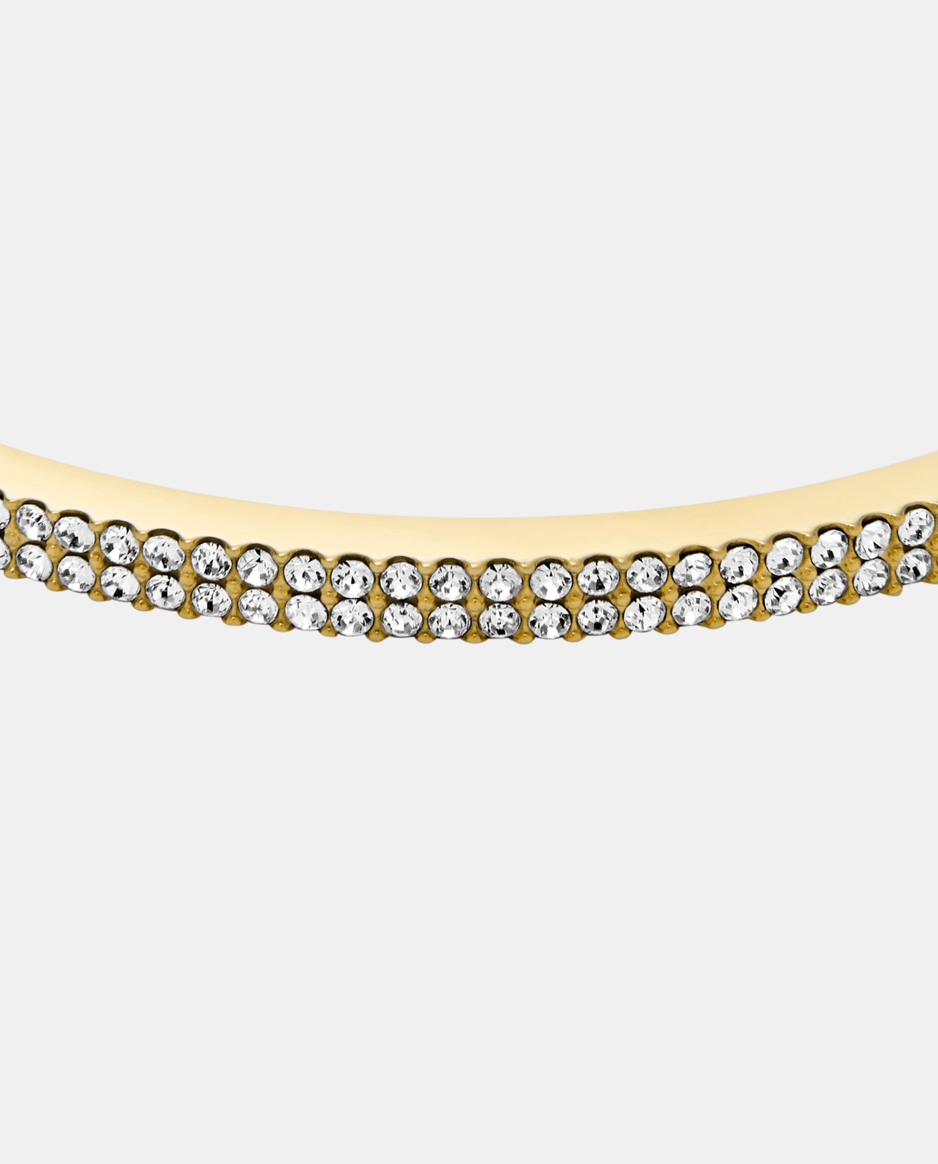 Imagen 2 de Pulsera de mujer ellis jf04862710 de acero inoxidable y cristal - Fossil - Dorado Dorado