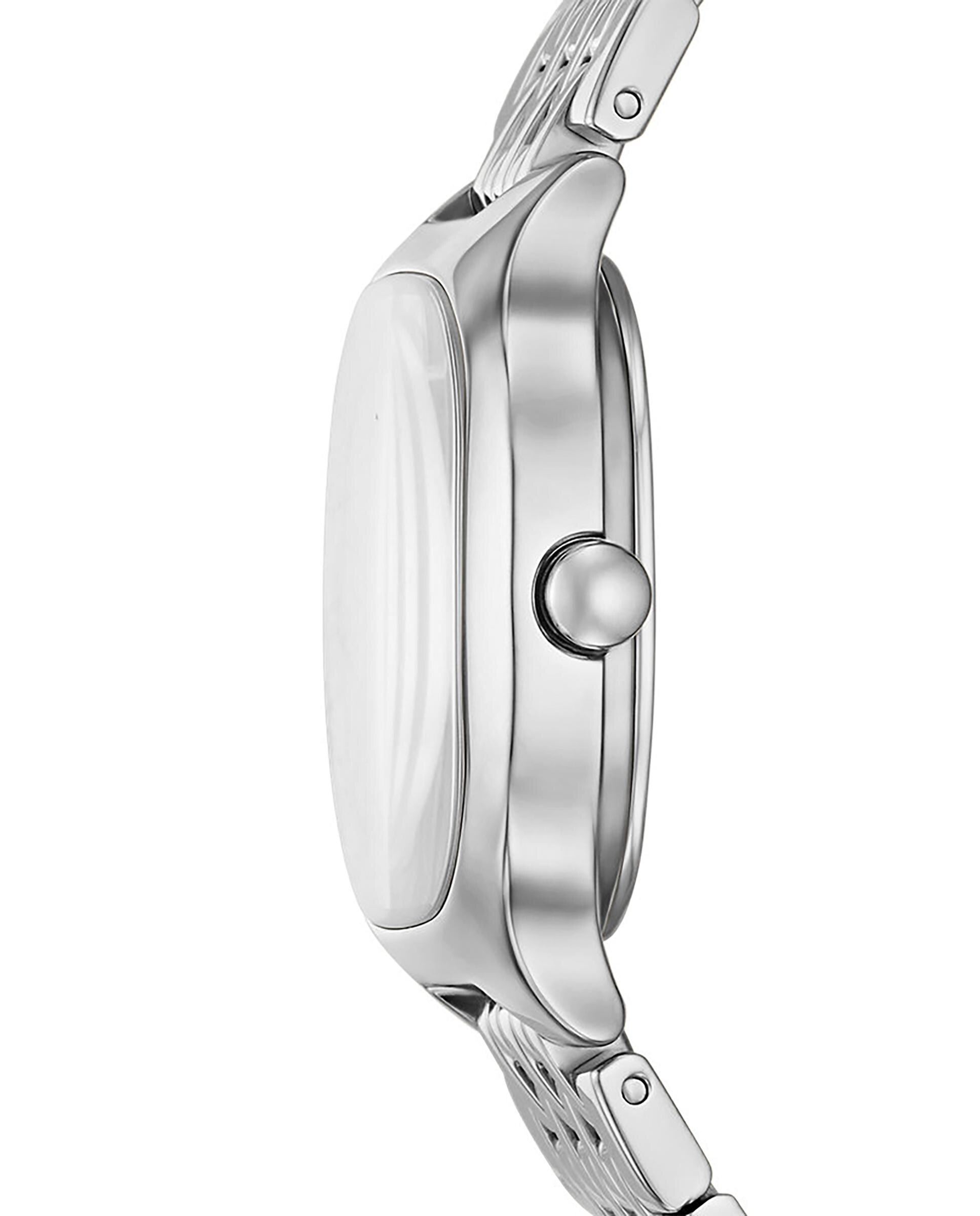 Reloj de mujer mellem lille de acero inoxidable con tres agujas - Skagen - Plateado Plateado-3