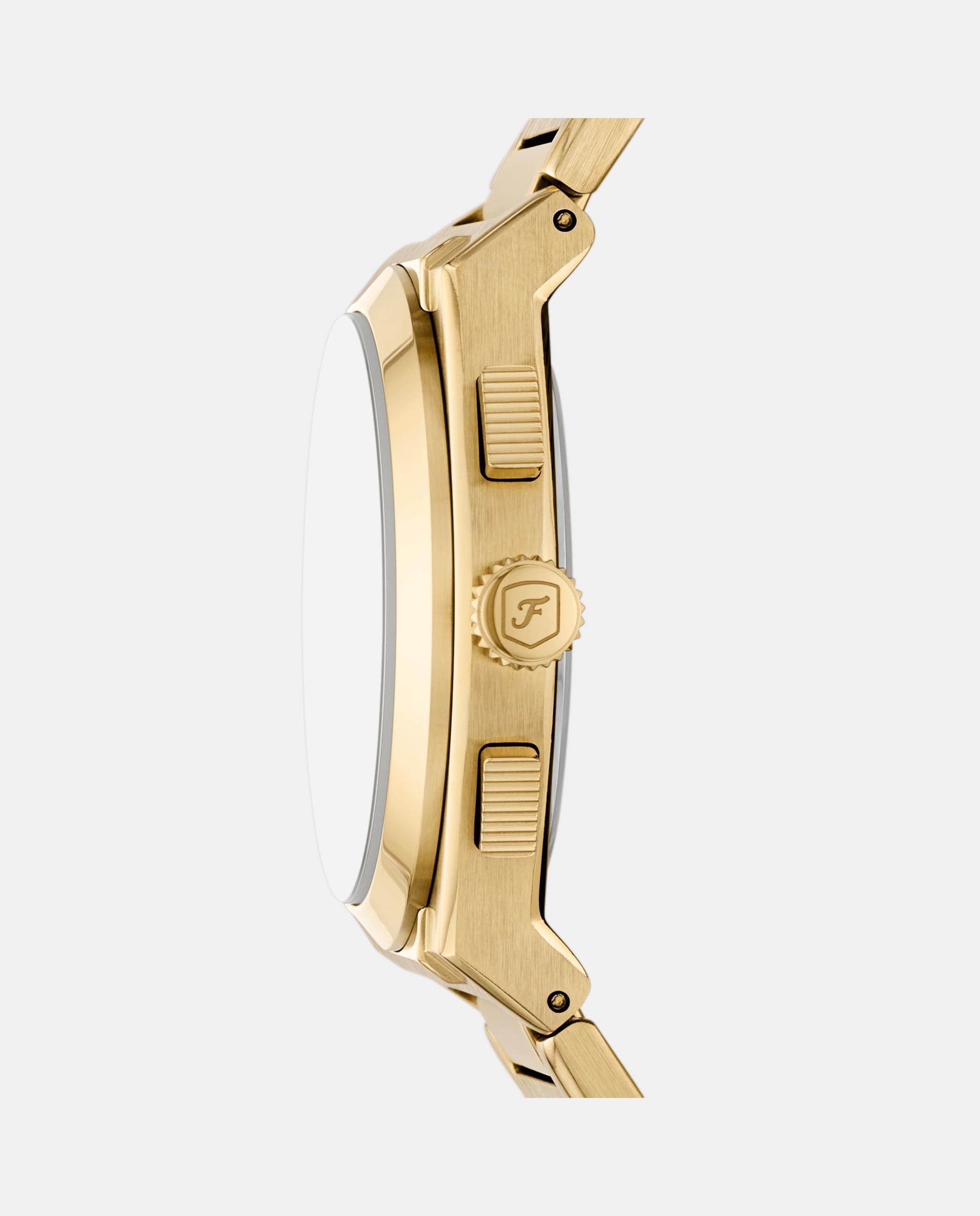 Reloj de hombre fs6119 everett con cronógrafo - Fossil - Dorado Dorado-3