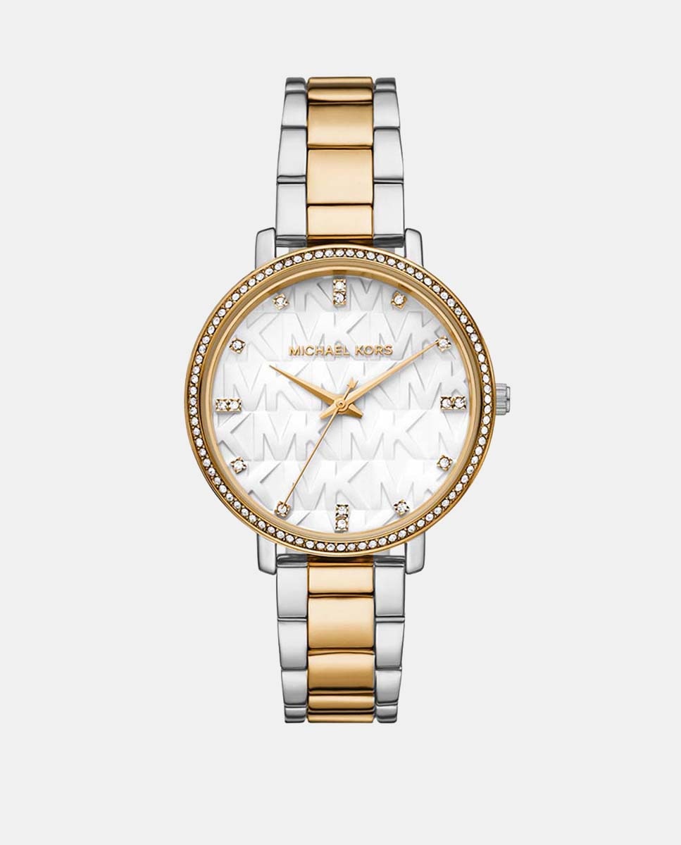 Imagen 0 de Reloj de mujer pyper mk4918 de acero Plateado