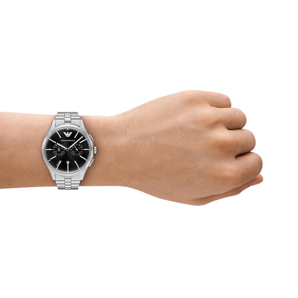Reloj de hombre ar11691 con cronógrafo - Emporio Armani - Plateado Plateado-5